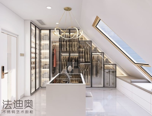 OEM Sophisticated Custom Made Walk In Closet Modern Bedroom Closet