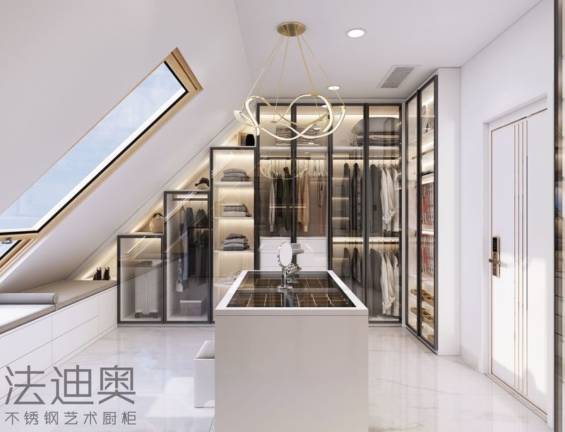 OEM Sophisticated Custom Made Walk In Closet Modern Bedroom Closet